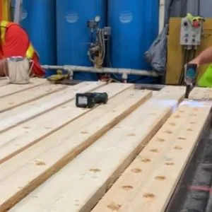 Alternative view of 3 PLY ACCESS MATS 8' x 14' - INTERLOCK FINGERS